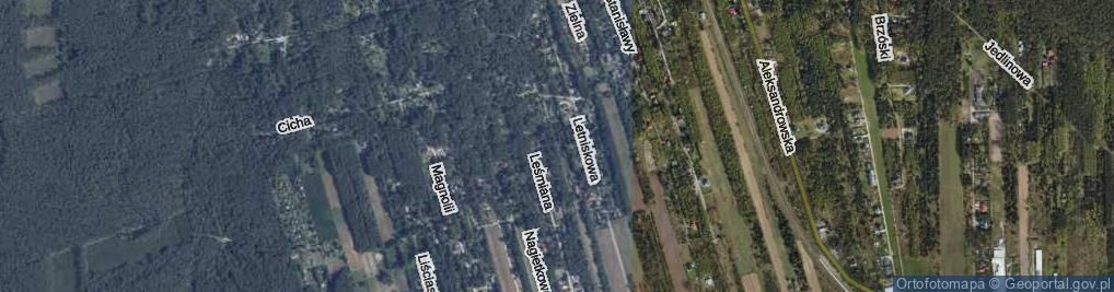 Zdjęcie satelitarne Południowa ul.